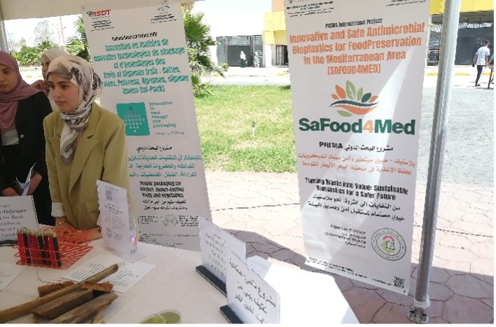 SaFood4Med Participates in the First Local Industrial Production Exhibition in Biskra